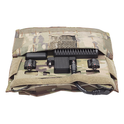Secure Wireless Hub in pouch with power supply